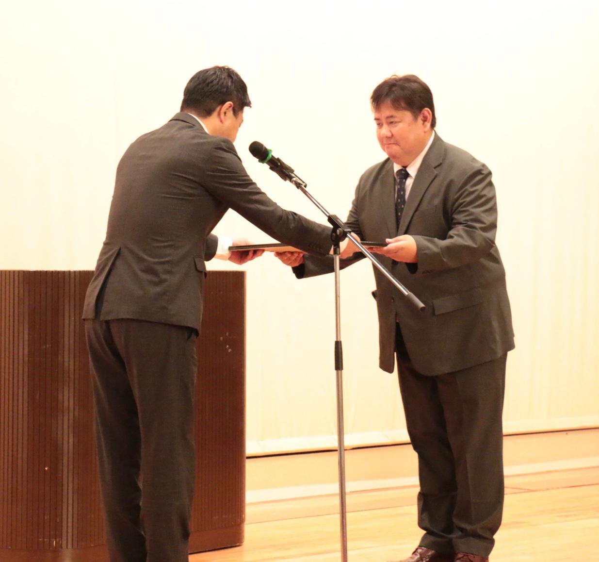 【お知らせ】食品衛生管理への取り組みが評価され、優良施設として表彰されました